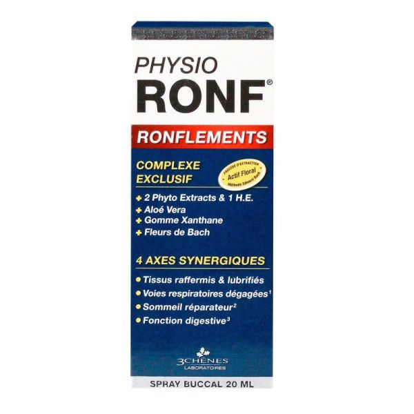 PhysioRonf - Ronflements - Flacon Spray buccal 20ml