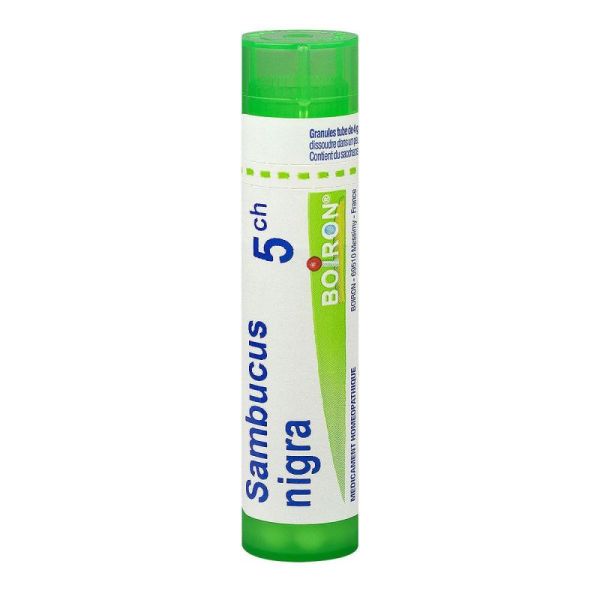 Sambucus Nigra 5ch - Coqueluche Affection ORL Asthme - Tube Granules 4g