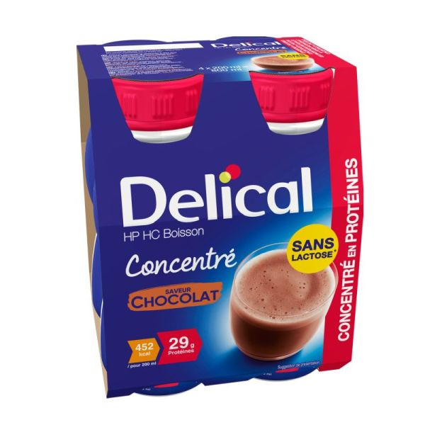 Boisson Concentré HP/HC - Chocolat - 4 x 200ML