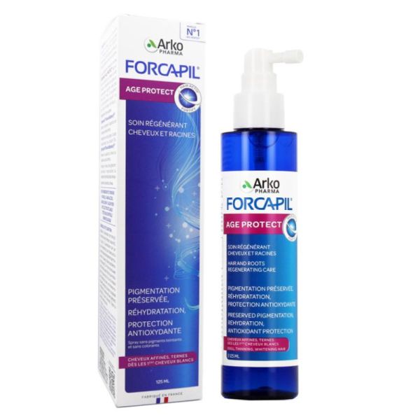 Forcapil Age Protect - Soin régénérant Cheveux et Racines - 125Ml