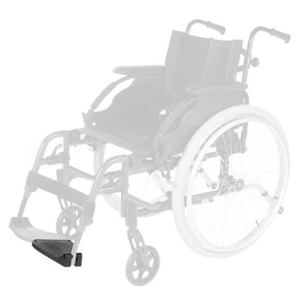 Palette fixe pour repose-pied - Fauteuil roulant Action ng - Côté Gauche