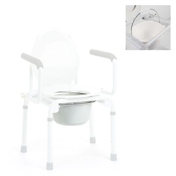 Seau complet de rechange pour chaise WC Stacy