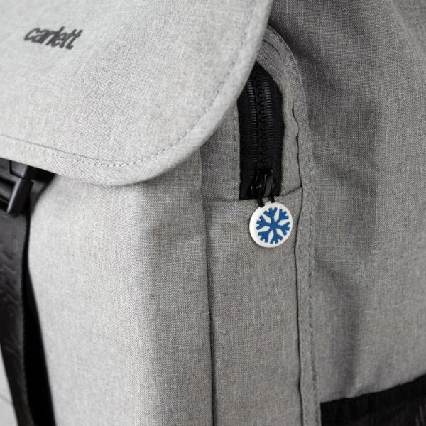 Chariot de courses 4 roues à pousser Lett 435 - Gris