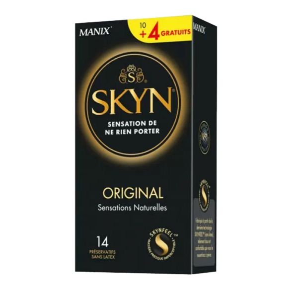 SKYN Original - 10 Préservatifs + 4 Préservatifs GRATUITS