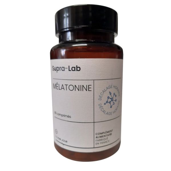 Melatonine 1,9 MG - Décalage horaire - 60 comprimés