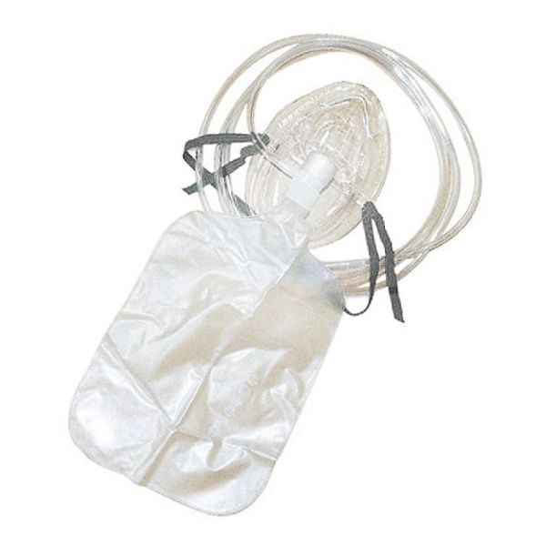 Masque Intersurgical EcoLite™ oxygène haute concentration adulte avec tuyau  2,10m