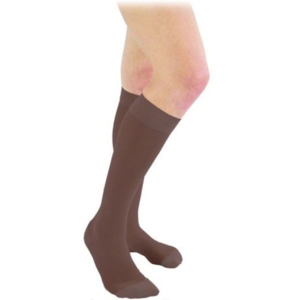 Mi-Bas de compression Microtrans - Femme - Classe 2 - Beige des îles - Long