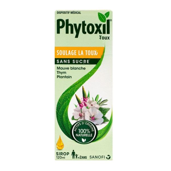 Phytoxil - Soulage la Toux - sans sucre - 120ml
