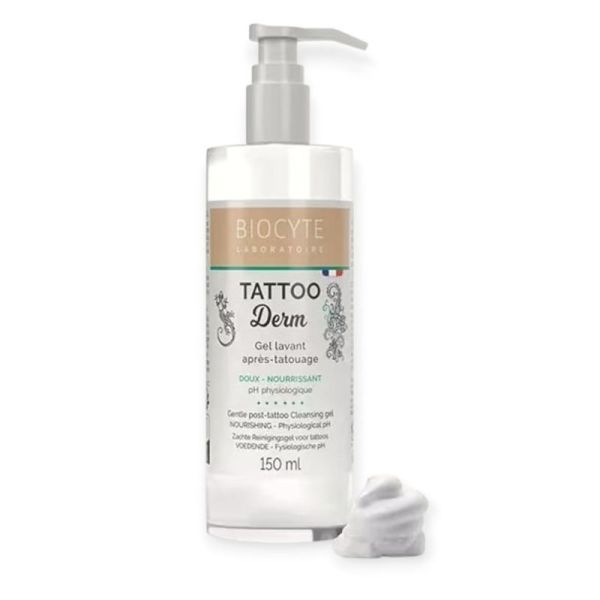 Tattoo Derm - Gel Lavant après tatouage - 150 ml