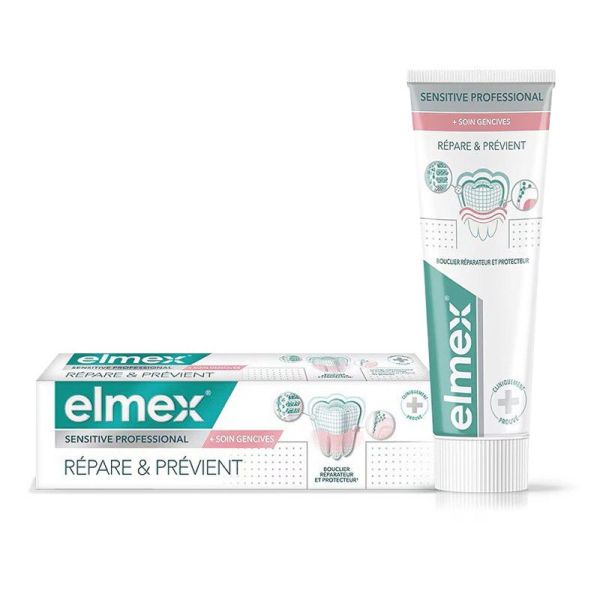 Dentifrice Sensitive Professional + Soin gencives - 75 ml