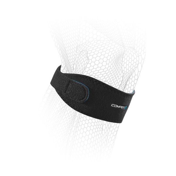 Sangle infra-patellaire - Compex Activ' Patella Strap - Noir