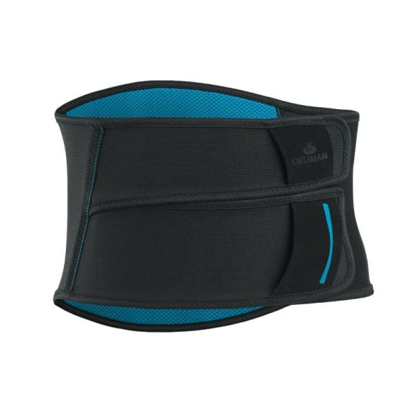 Ceinture lombaire Lombobelt noir - Hauteur 26 cm