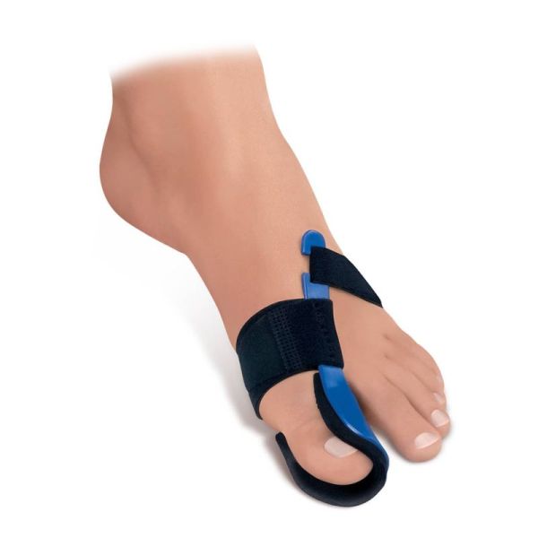 Correcteur nocturne hallux valgus avec coussin amortisseur - Pied Gauche