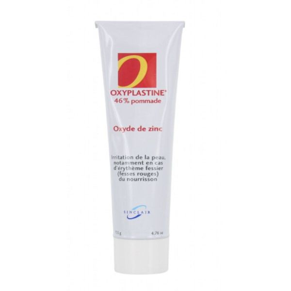 Oxyplastine 46% Pommade - Oxyde de zinc - Irritation Peau - Tube 135G