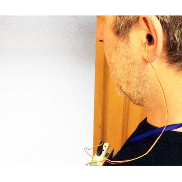 Electrode auriculaire avec bouchon pour stimulation transcutanée du nerf  vague - Schwa-Medico
