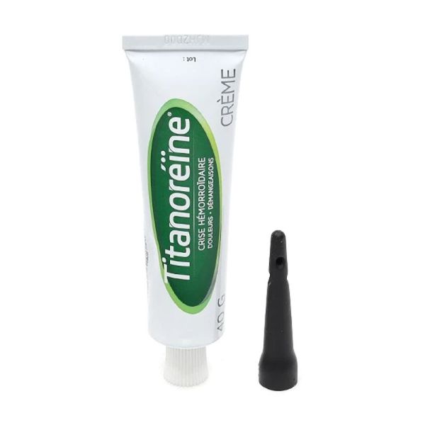 Crème Titanoreine - Crise hémorroïdaire - Tube 40g