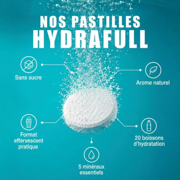 Hydrafull Electrolytes Hydratation+ - Citron - 20 comprimés effervescents