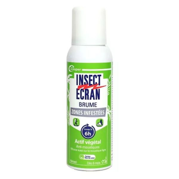 Brume anti-moustiques actif végétal - Zone infectée - 100 ml