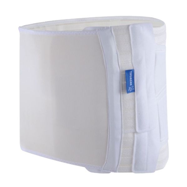 Ceinture de soutien abdominale Stomex Blanche pour patient avec une stomie