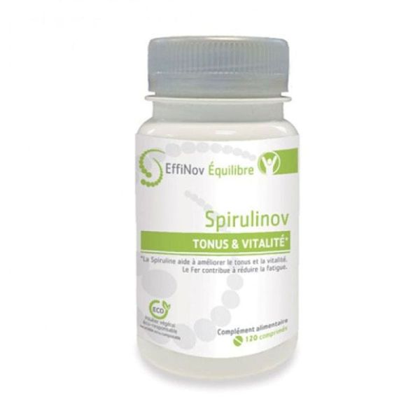 Spirulinov - Tonus et Vitalité - 120 comprimés