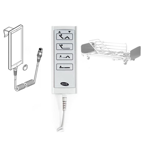 Télécommande 4 boutons Lit Médical Alegio NG - 4 Fonctions