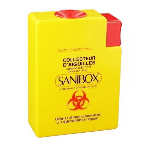 Récupérateur Sanibox mini 200 aiguilles ou 250ml