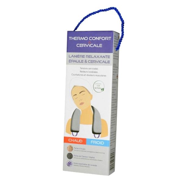 Laniere chauffante Thermo Confort - Soulage douleurs Epaule et Cervicale