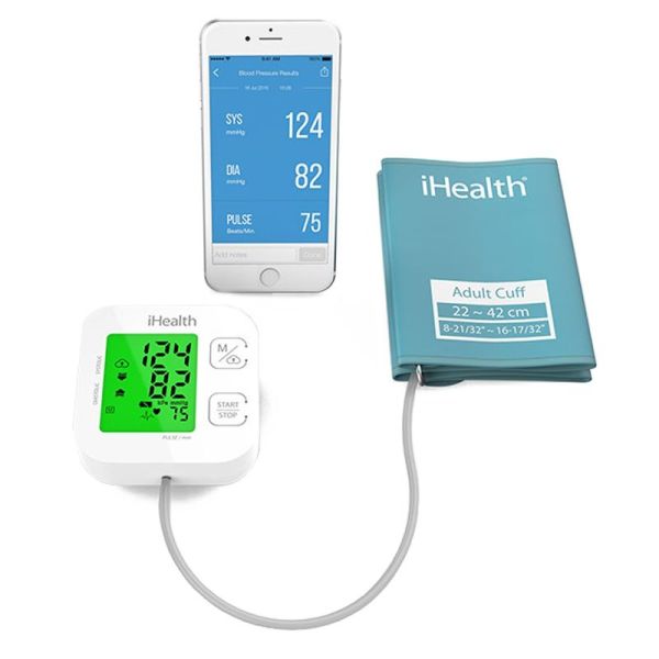 iHEALTH - Tensiomètre Bras - Connectable téléphone et ordinateur Track