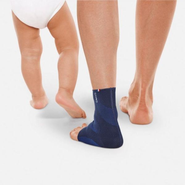 Soin Cheville - Chevillère Compression proprioceptive - Bleu