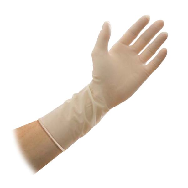 Gant d'intervention chirurgical Latex stérile - Sans poudre - Bord roulé
