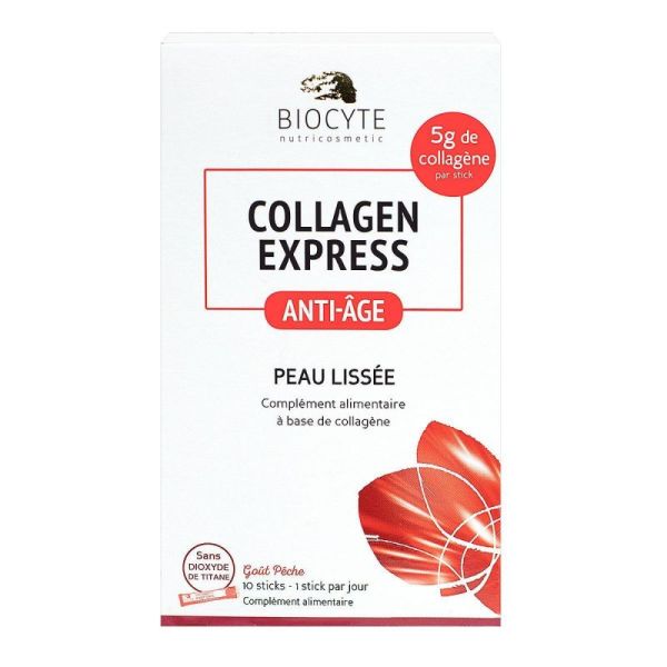 Collagen Express - Anti-âge Peau lissée - 10 Sticks