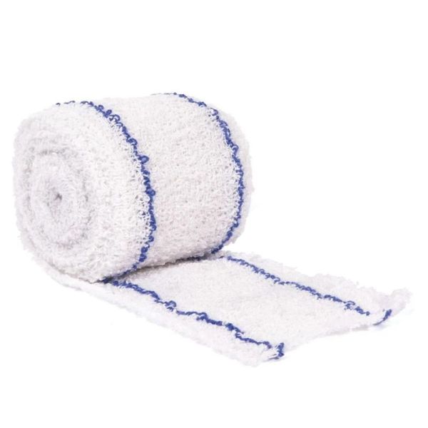 Bande Crêpe 100% Coton - Fixation et Maintien - 7cm x 4 m