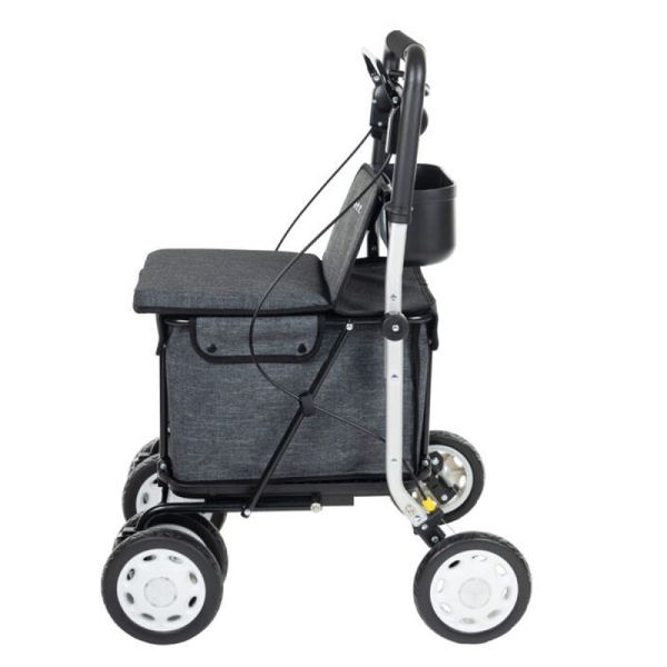 Rollator Caddy Lett900 - Gris