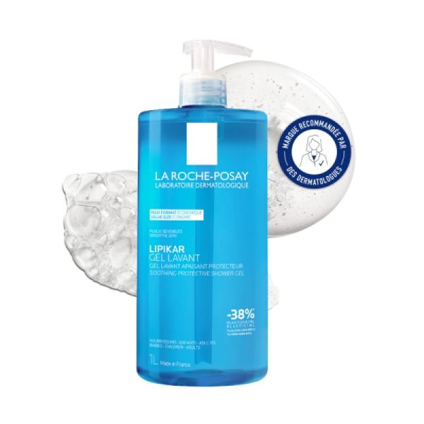 Lipikar - Gel Lavant Apaisant Protecteur - 1L