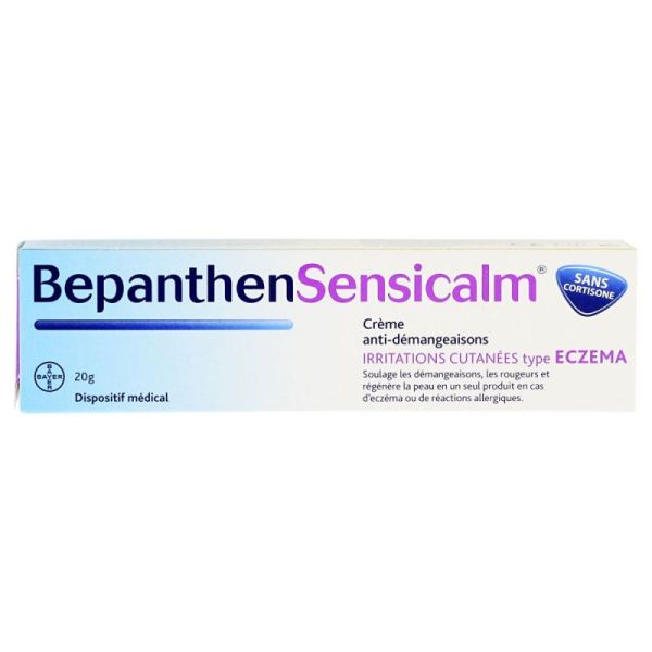 Bepanthen Sensicalm - Crème anti-démangeaisons Eczema - Tube 20g
